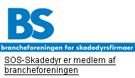 SOS SKadedyr er medlem af brancheforeningen